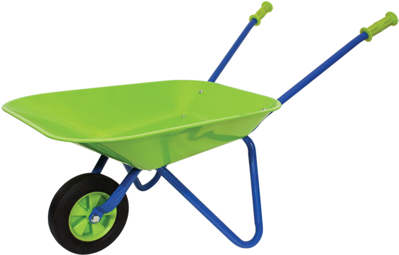 Info - Kids In The Garden Wheelbarrow (600x600), Png Download