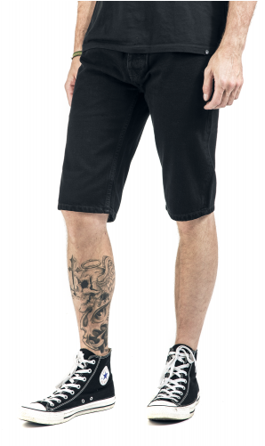 Michigan Short Men Shorts Black 100% Cotton 5 Pocket - Celio Doslack - Bermudas - Anthrazit (500x500), Png Download