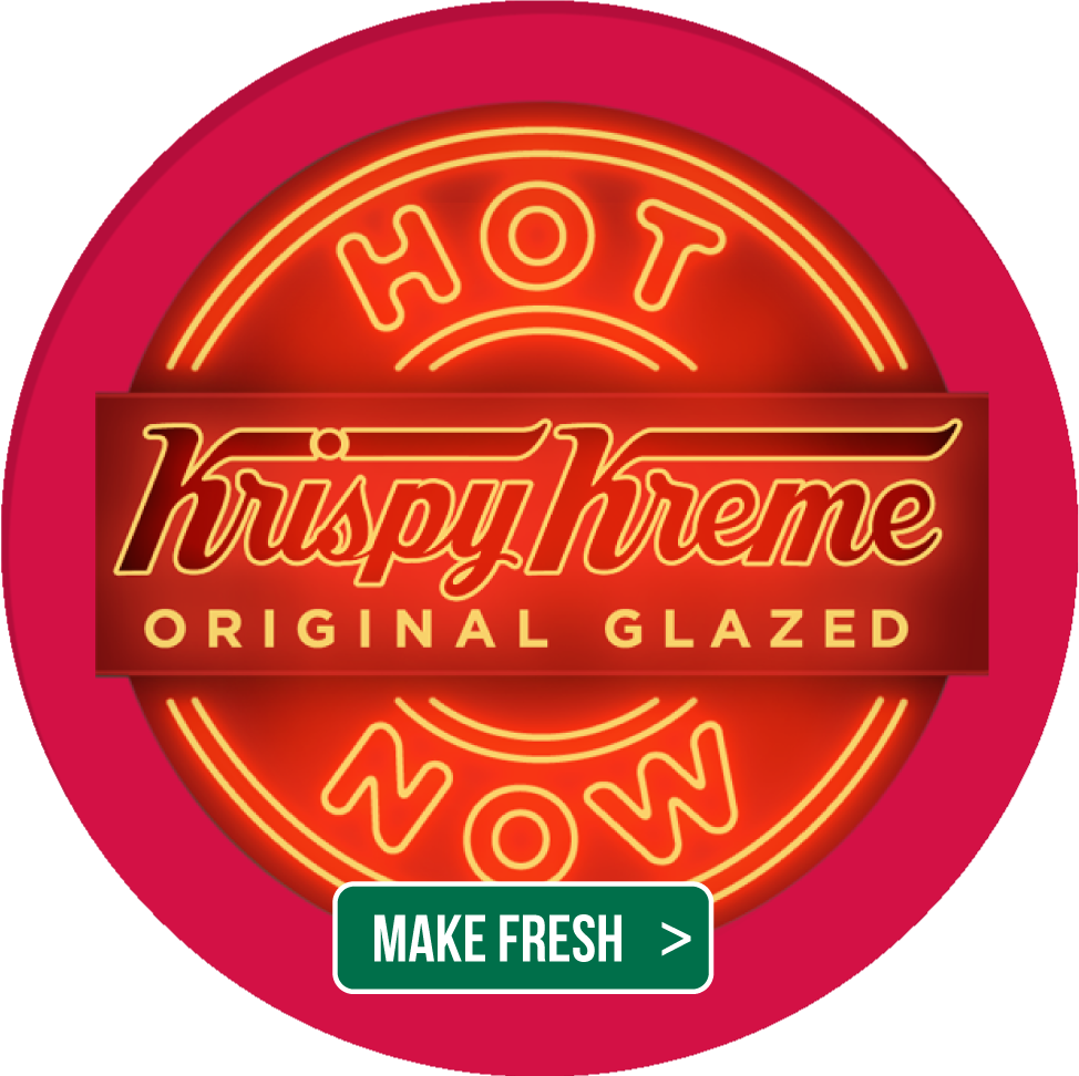 Circular Hotlight - Krispy Kreme Hot Light Png (974x972), Png Download