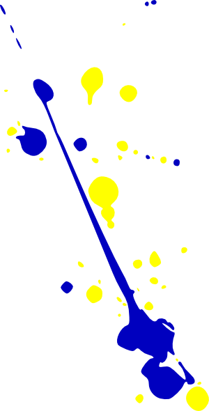 Splatter Border 2 Svg Clip Arts 300 X 590 Px (300x590), Png Download