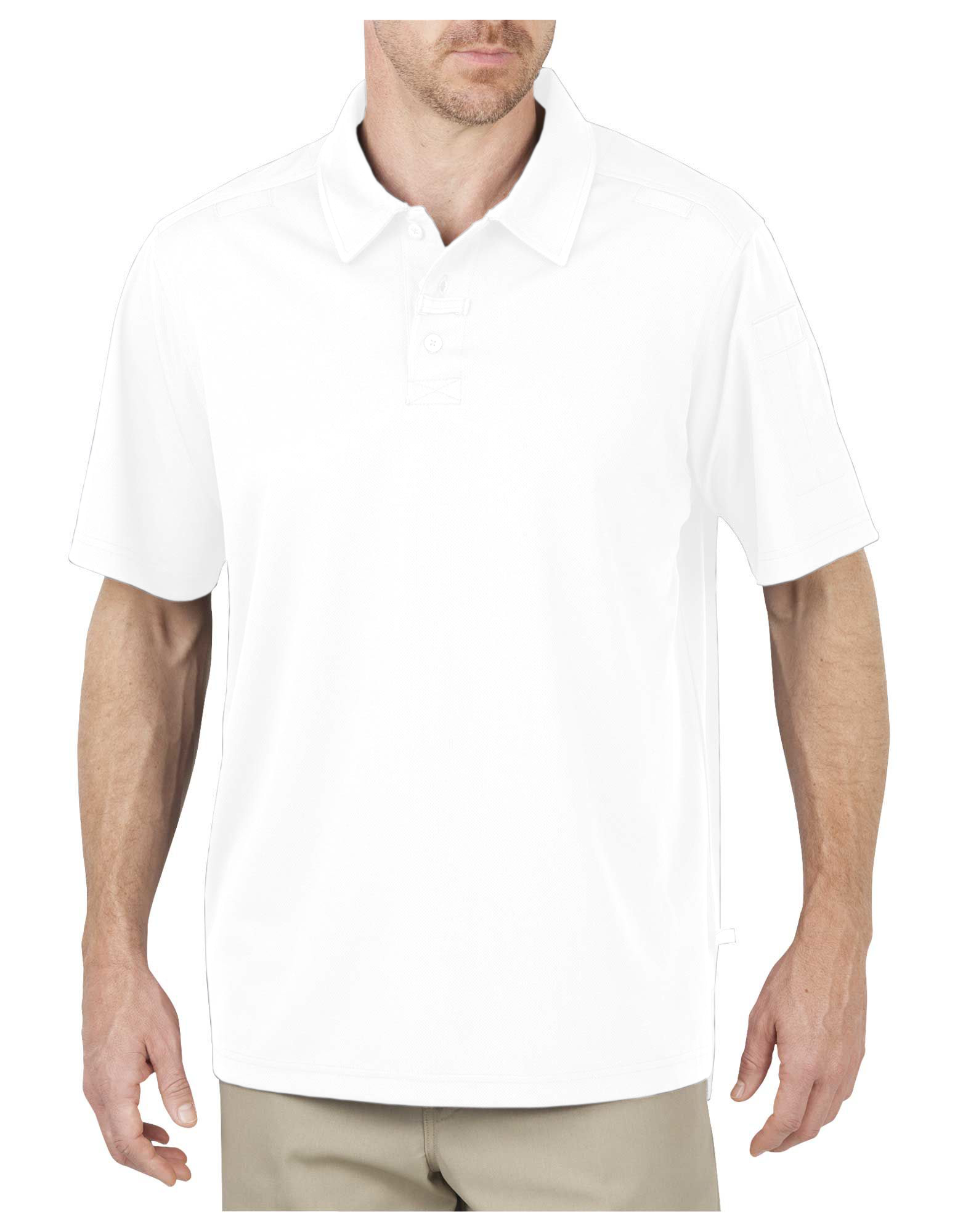 Dickies Adult Tactical Shortsleeve Polo - Next Level Black Tee (1563x2000), Png Download