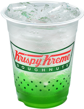 Green Apple Sparkling - Krispy Kreme Doughnuts House Blend Ground Coffee 2 (490x490), Png Download