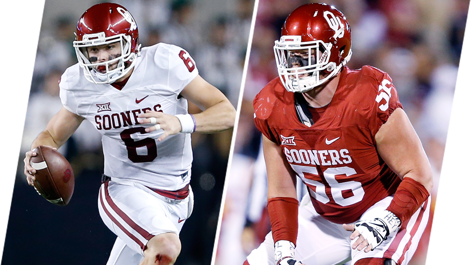 Mayfield, Darlington Named Awards Finalists - Oklahoma Sooners Football (960x540), Png Download