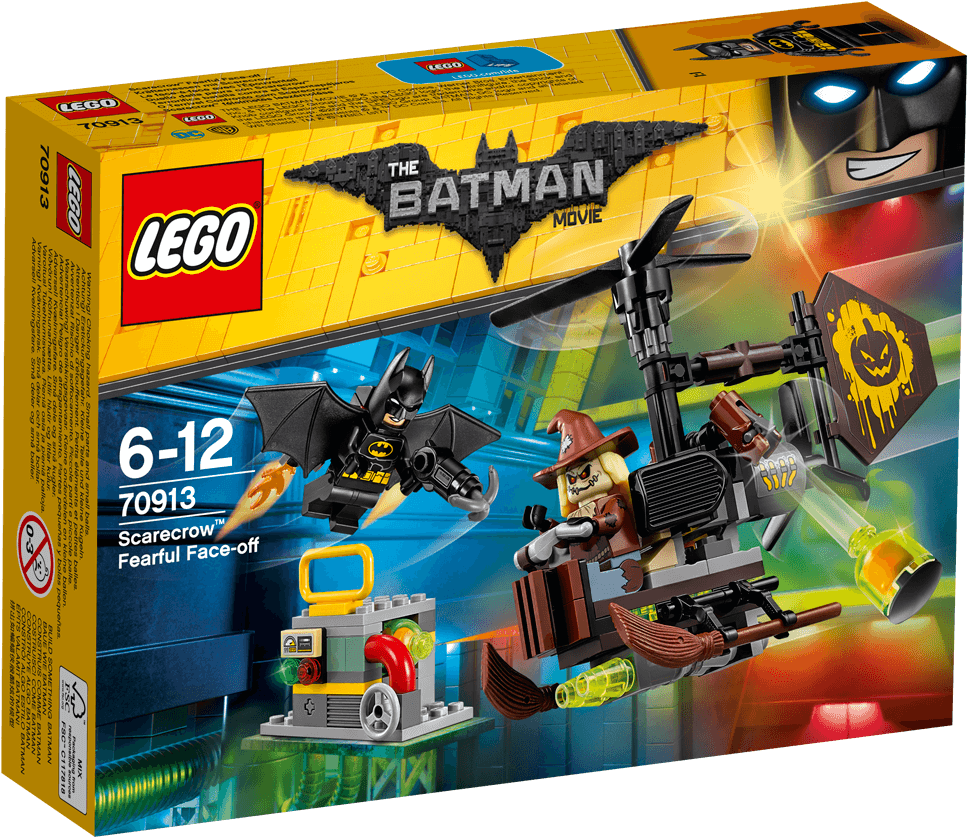Lego Batman Scarecrow™ Fearful Face-off - Lego Batman Movie Scarecrow Fearful Face Off (1488x837), Png Download
