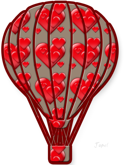 Hot Air Balloon (650x530), Png Download