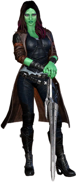 Any Hero - Marvel Heroes Omega Gamora (300x420), Png Download