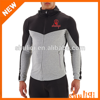 Gym Fitness Logo Embroidery Zip Up Hoodie Sweatshirt - Campera Gymshark (350x350), Png Download