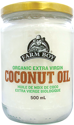 Farm Boy Organic Coconut Oil - Farm Boy Coconut Oil (400x400), Png Download