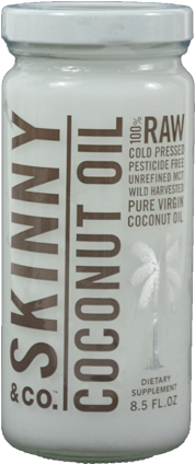 Skinny Coconut Oil (320x480), Png Download