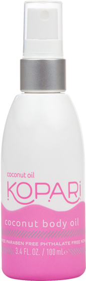 Coconut Body Oil - Kopari Coconut Body Oil (800x560), Png Download