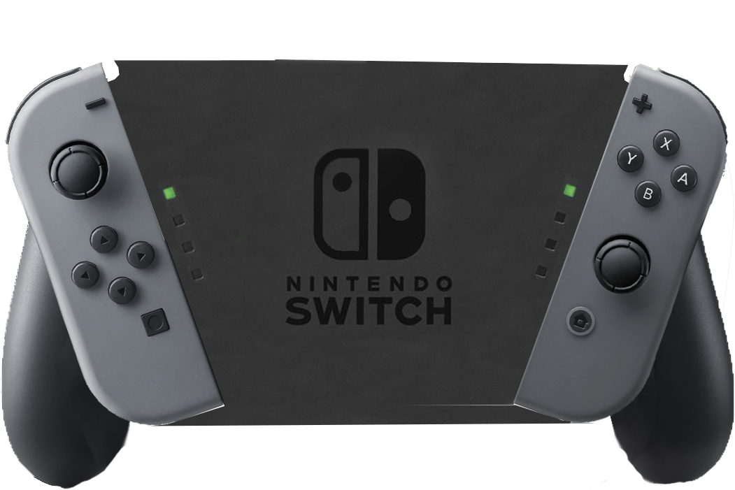 Pretty Rough Mock-up Of What The Joy Con Grip May Have - Nintendo Switch Dock Set (1200x836), Png Download