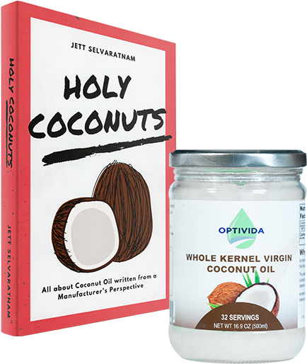 Whole Kernel Coconut Oil - Coconut Oil (543x717), Png Download