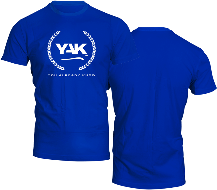 Blue T Shirt Front And Back (1038x924), Png Download