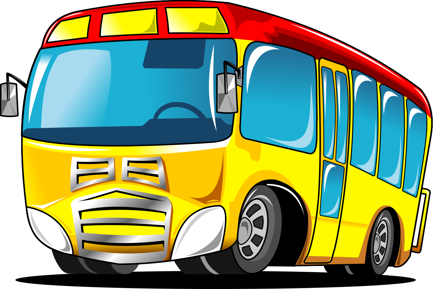 Guagua Png - Imagenes De Un Autobus (1411x943), Png Download