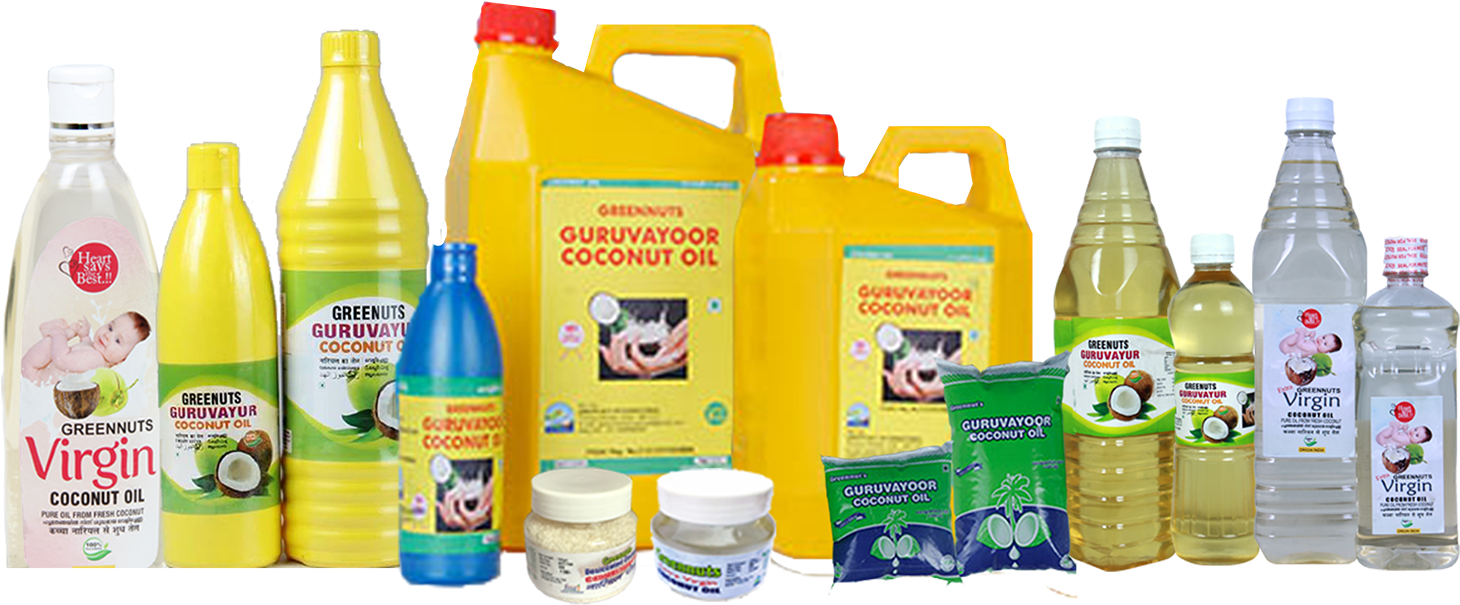 Green Nut International Is One Of The Leading Manufactures - Coconut Oil In Kerala (1500x622), Png Download