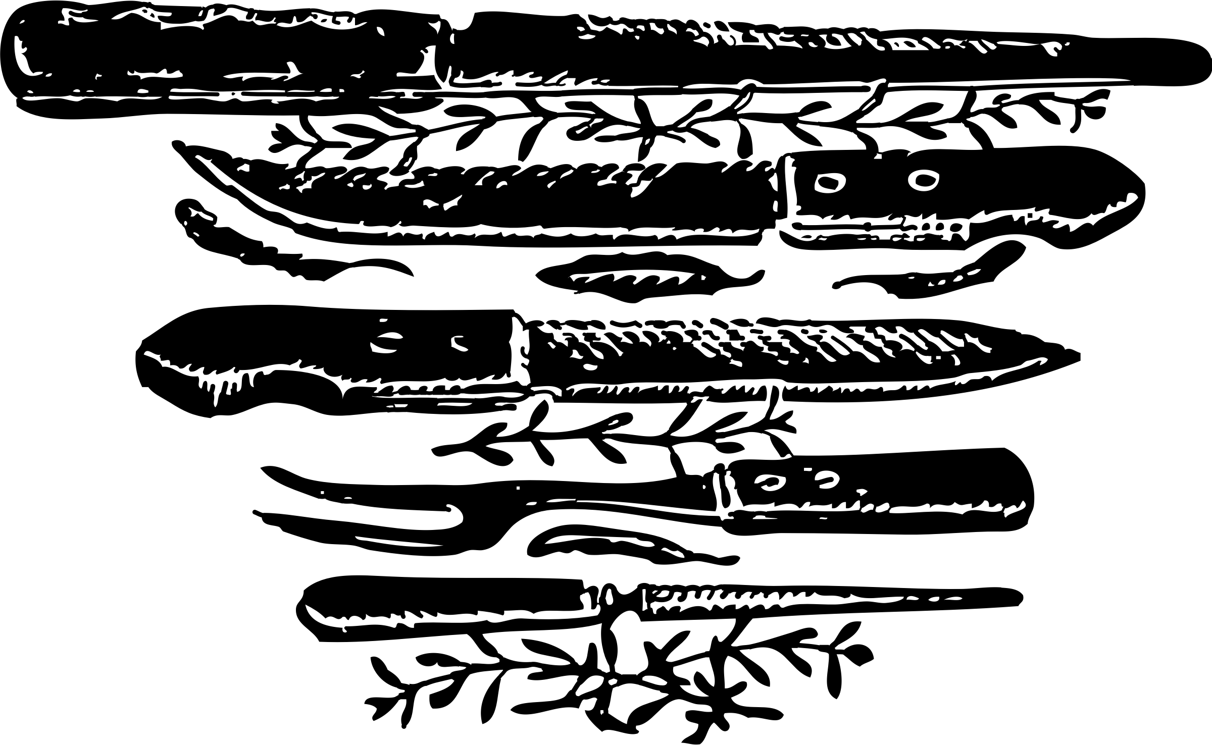 Knives Png (2400x1476), Png Download