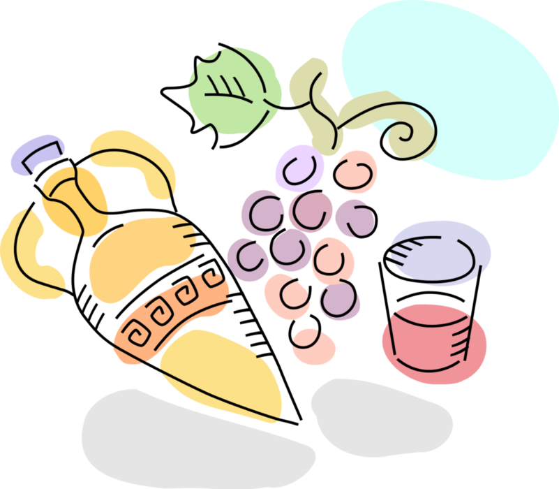 Vector Illustration Of Amphora Vase From Antiquity (801x700), Png Download