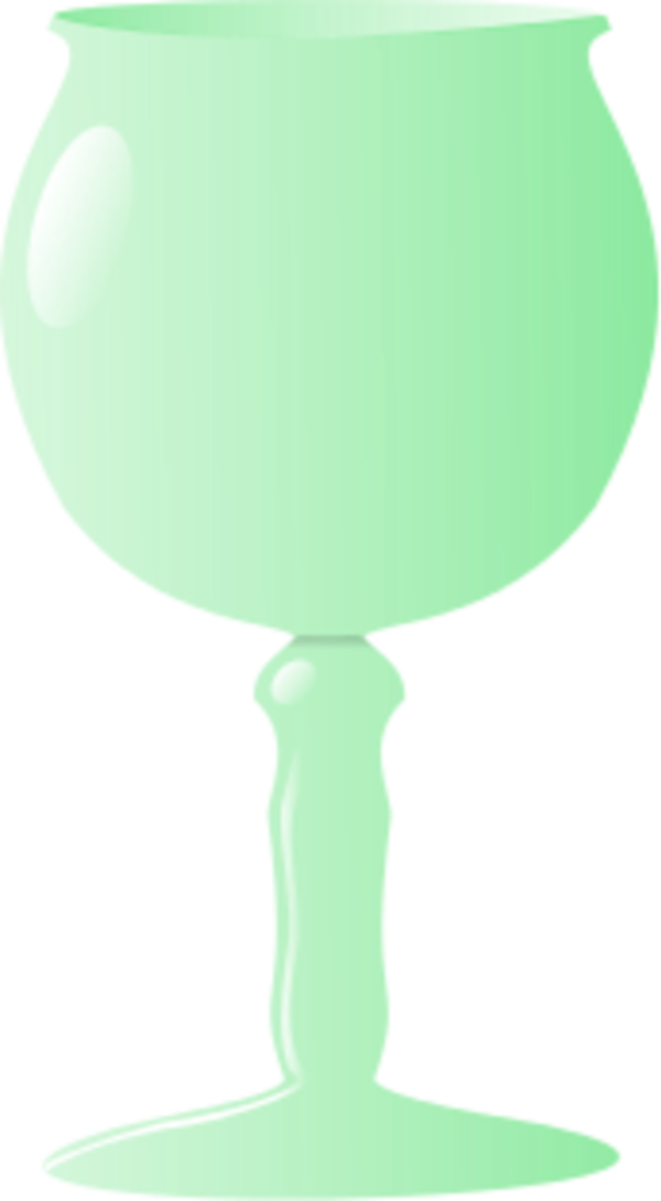 Vector Clip Art - Glass (600x1090), Png Download