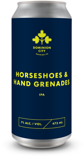 Horseshoes & Hand Grenades Ipa - Stout (491x540), Png Download