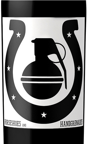 Horseshoe Hand Grenade Vine (375x500), Png Download