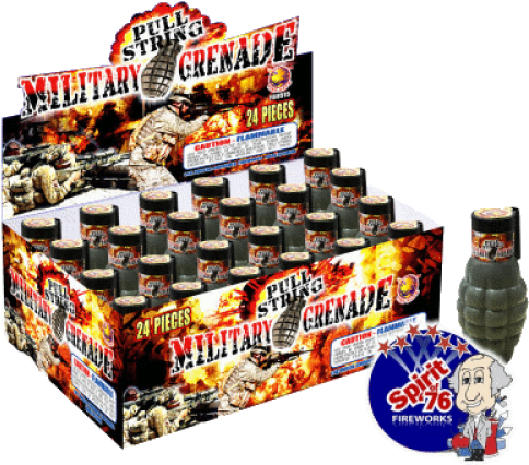 Grenade Firework (500x500), Png Download