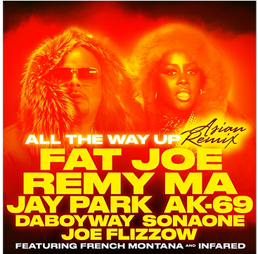 All The Way Up (remix) (feat. French Montana & (640x360), Png Download