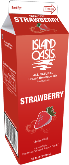 Strawberry Mix - Island Original Strawberry Mix (600x600), Png Download