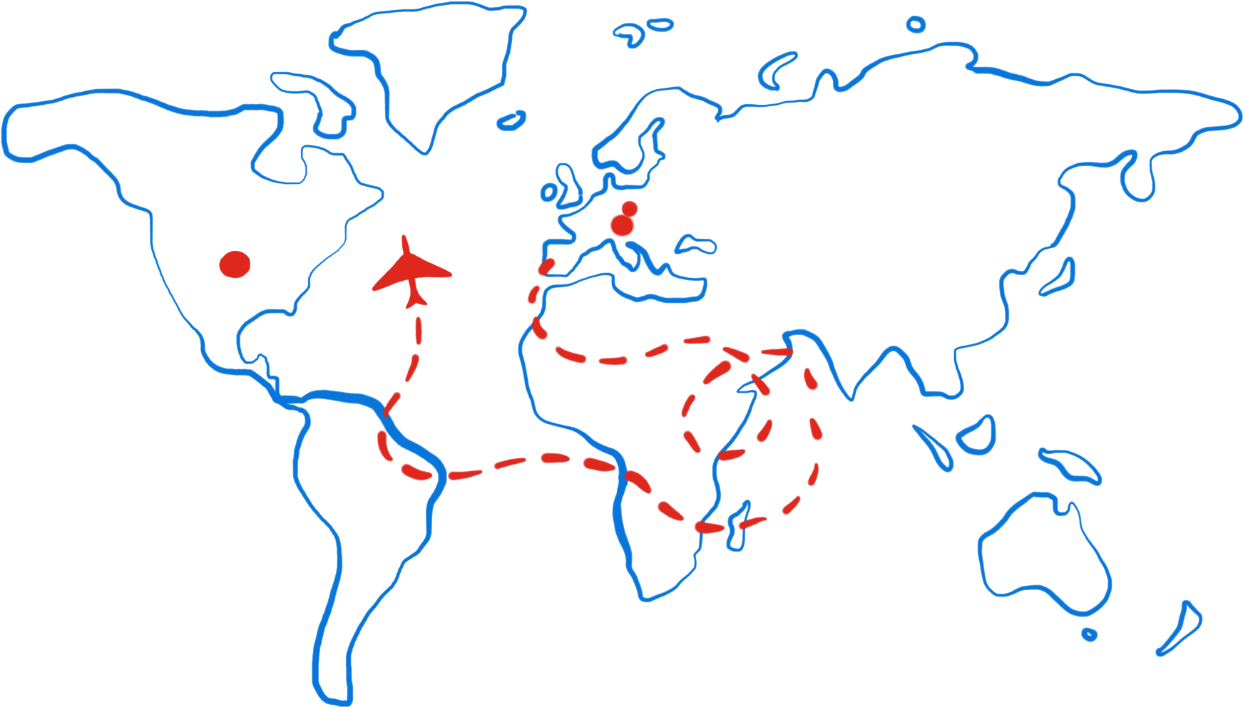 Onv Ni Clownmapamundi - Map (1878x1197), Png Download