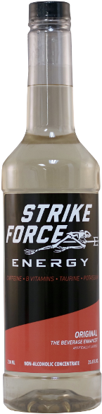 750ml Ez-pump Bottle - Strike Force Energy Drink (600x600), Png Download