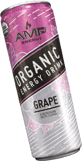 Amp Organic Energy Drink (767x1193), Png Download