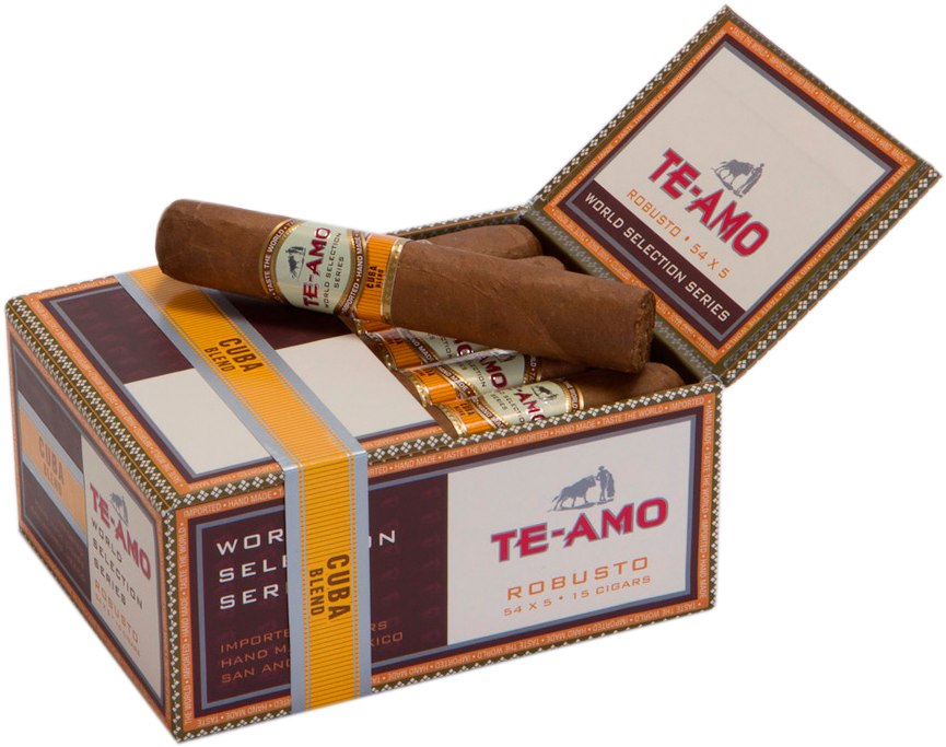 Cuba Blend - Te Amo Mexico Cigar (1066x764), Png Download