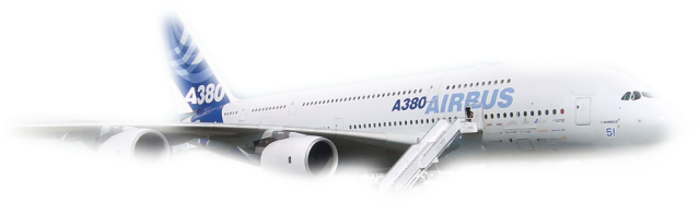 Airbus Transparent - Airbus A380 (700x300), Png Download
