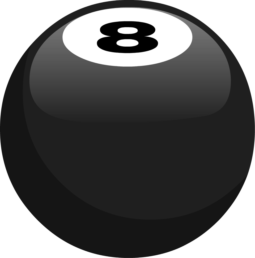 8-ball Idol - Bfb 8 Ball Body (1080x1091), Png Download