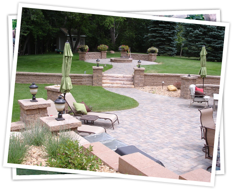 Broad Street Brick And Patio - Backyard (563x440), Png Download