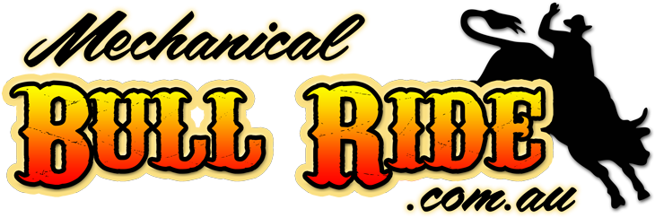 Mechanical Bull Ride Hire Brisbane Logo - Mechanical Bull Riding Clip Art (734x255), Png Download