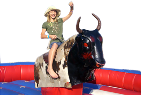 Riding A Mechanical Bull - Mechanic Bull Riding (460x460), Png Download