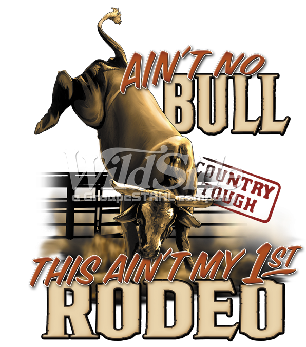 Ain't No Bull - Ain't No Bull This Ain't My First Roden Bull Riding (675x675), Png Download
