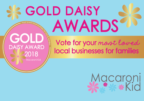 Gold Daisy Awards 01 2 X2 - Macaroni Kid (500x350), Png Download