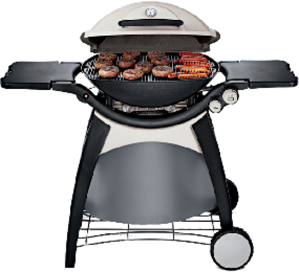 Grill Png Icon Image Free Download - Q 300 Weber Gas Grill (600x547), Png Download