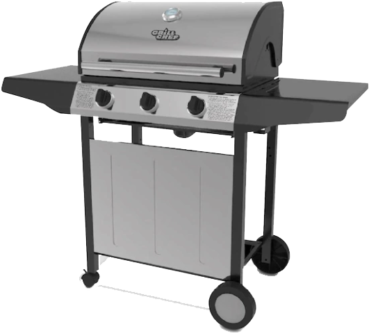 Grill Chef Bbq - Bbq Grill Chef 40000 Btu (564x522), Png Download