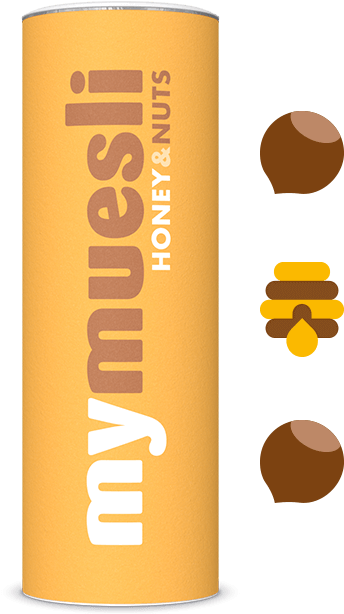 Honey & Nut Muesli - Mymuesli (470x627), Png Download