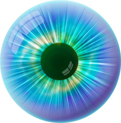 Eyes Eyeart Eye Stickers Realeyes Realeye Pupil Pupils - Eye (423x432), Png Download