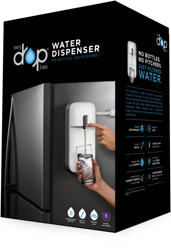 Whirlpool - Everydrop Water Dispenser (1000x1086), Png Download
