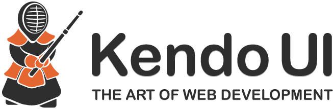 Kendo Ui Kendoui Logo - Kendo Ui Logo Svg (653x215), Png Download