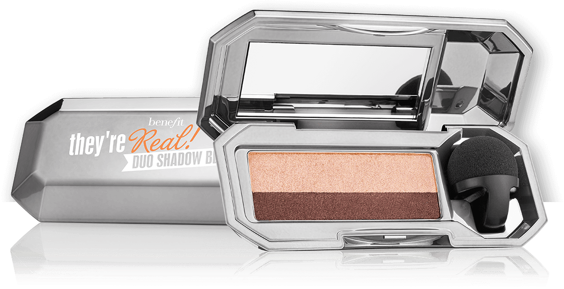 For Easy Eyeshadow Application Swipe On They& - Benefit Duo Shadow Blender (1220x1380), Png Download