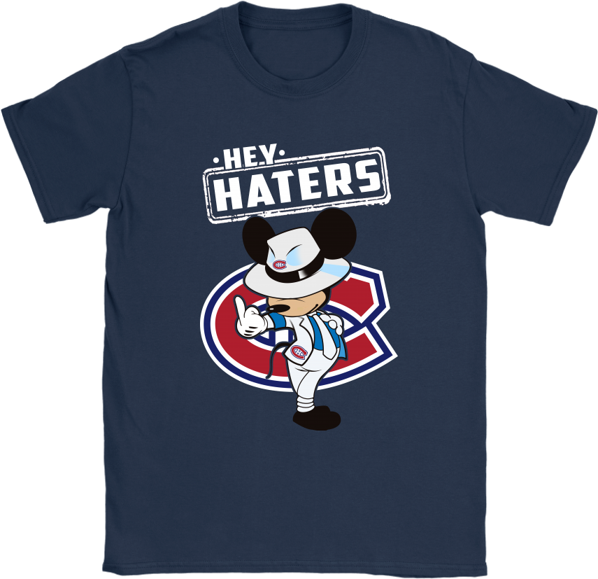 Montreal Canadiens Hey Haters Mickey Mouse Shirts T - Trapstar Street Fighter (1024x1024), Png Download