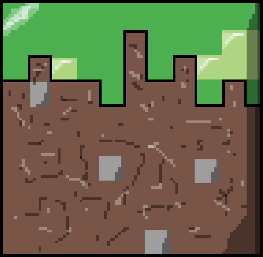 Grass Block - House (1350x1350), Png Download