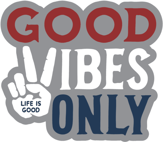 The Oasis Who We Are And First Good Vibes Roundup - Good Vibes Only Peace (570x570), Png Download