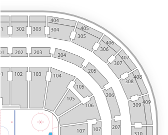 Montreal Canadiens Seating Chart (350x350), Png Download