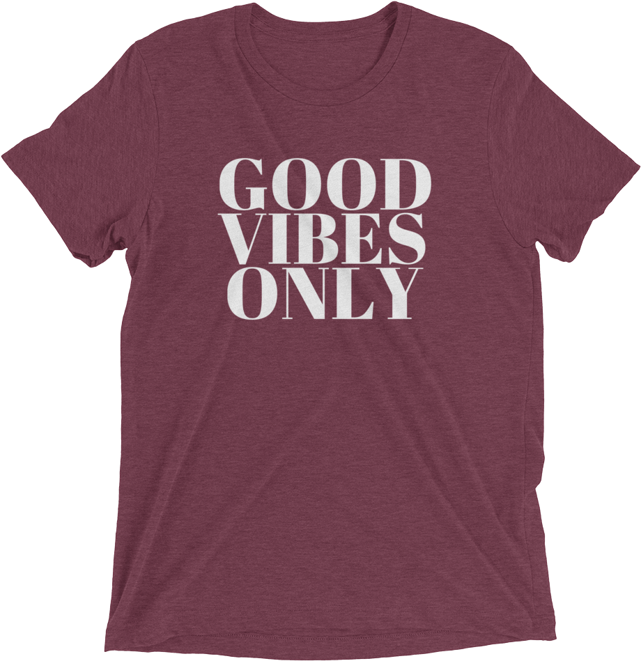 Good Vibes Only In Crushed Berry (1000x1000), Png Download